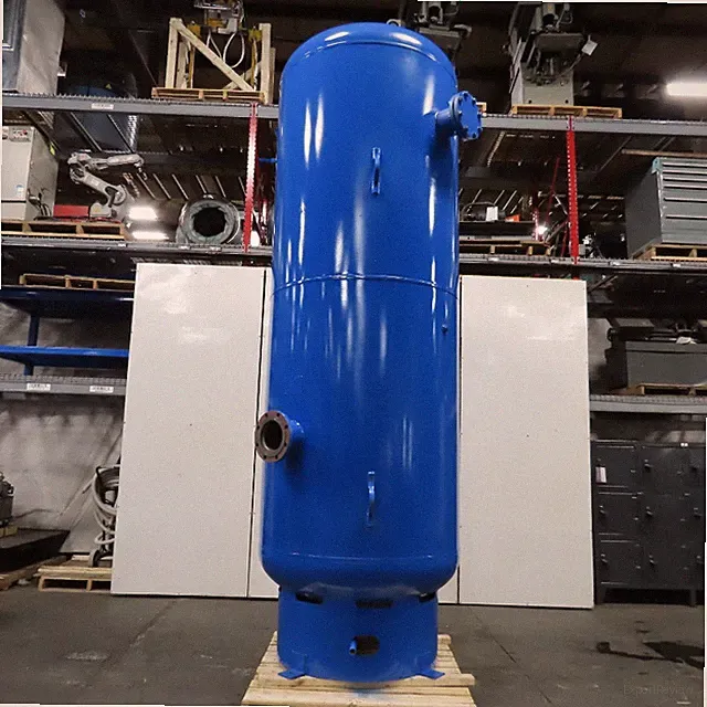 1040 Gallon Vertical Compressed Air Reciever Tank 150PSI Built 2012
