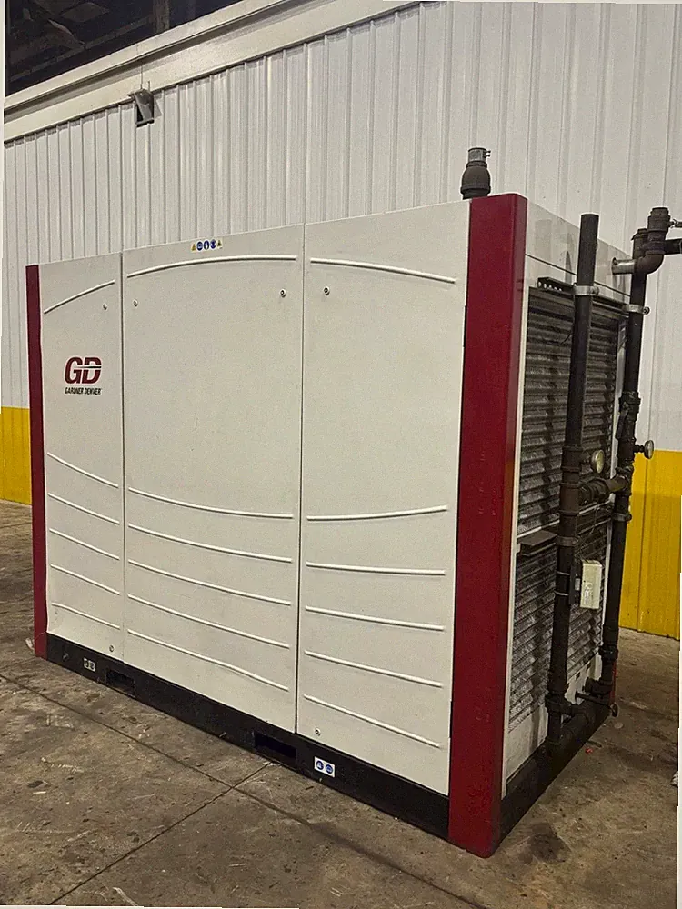 150 HP GARDNER DENVER ROTARY SCREW WATER COOLED AIR COMPRESSOR: STOCK #23414